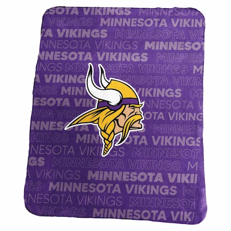 Logo Brands Minnesota Vikings Classic Fleece 618-23C